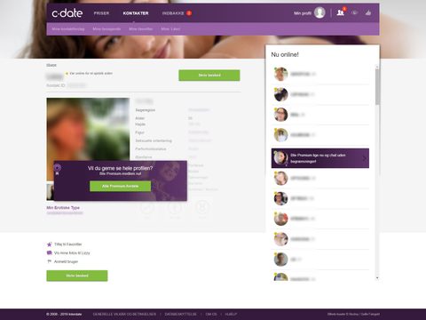 C-Date Profil