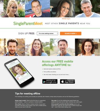 Single Parent Meet tilmelding